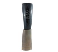 Corno Da Bere Vikingo In Vera Murrah Buffalo Intagliato Pagan Beer Ale Celtico