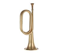 Corno Da Cavalleria In Ottone Con Tromba Di Qualità, Con Bocchino Per Strumento In Ottone Militare Di Cavalleria Della Banda Scolastica