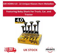 CORNO D'ARIA 4.0 - 22 corni Klaxon giocosi con battiti di trattore per camion...