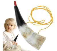 Corno Di - Giocattolo portatile a forma di corno, Tromba | Giocattolo per il gioco all'aperto con un meraviglioso effetto sonoro | Bull - Strumento a Vento all'aperto, Appre