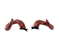 Corno di pecora floreale Cosplay partito cartone animato COSPLAY Halloween cartone animato gioco di ruolo copricapo ballo di fine anno festa spettacolo dal vivo copricapo