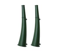 Corno di Segnalazione Portatile 2 Pezzi Ferro Rame Verde Militare