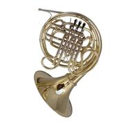 Corno Francese A Due File In Sib Fa Strumento A Fiato A Quattro Chiavi Di Qualità Da Concerto Con Tavola Divisa Corno Francese In Ottone