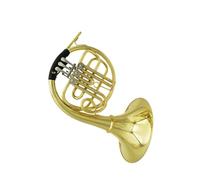 Corno Francese Adatto Ai Principianti Strumento In Ottone A Tre Tasti Quattro File Singole Doppio Corno Francese(3/4)