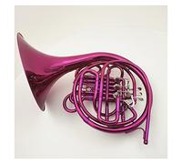 Corno Francese BB/F Doppio Rosa 4 Tasti Strumenti Musicali Professionali Bell Rimovibili