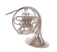 Corno Francese Corno Francese A Quattro Tasti B Accordatura F Tono Di Accordatura Nichelato Strumento Musicale Con Custodia