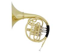 Corno francese Corno francese in Si bemolle a quattro tasti separati materiale in ottone