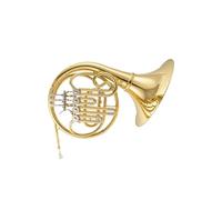 Corno Francese Corno Francese Strumento In Ottone Per Esercitazioni Professionali In Si Bemolle O Fa A 4 Tasti(2)