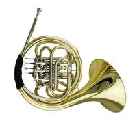 Corno Francese Doppio A Quattro Chiavi In Fa Sib Laccato Oro Corno Francese In Ottone