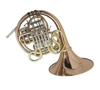 Corno Francese Doppio Tono Fa/Sib Corno Francese A Campana Divisa In Ottone Rosa A 4 Valvole Con Custodia Kit Corno Francese