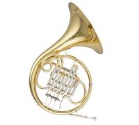 Corno Francese F BbF Diviso Doppia Fila Tre Quattro Tasti Singolo Corno Strumento Classificazione Orchestra(B)