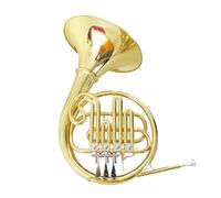 Corno Francese Per Principianti Chiave Da Sib A La Fila Singola A Quattro Chiavi Corno Francese Diviso Argento E Oro(Gold)