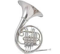 Corno Francese Per Principianti Chiave Da Sib A La Fila Singola A Quattro Chiavi Corno Francese Diviso Argento E Oro(Silver)