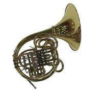 Corno Francese per Principianti Corno Francese Con Corpo In Ottone Giallo Laccato Oro E Pistone In Acciaio Inossidabile Corno Francese Stile 103