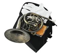 Corno Francese Per Principianti Corno Francese In Miniatura In Sib Con 3 Valvole Rotanti E Campana Incisa Con Custodia Inclusa