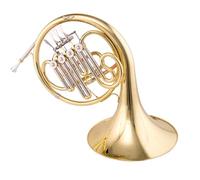 Corno Francese per Principianti Livello Di Prestazioni Della Banda Di Esame Professionale Per Principianti Singolo E Doppio A Quattro Tasti F-key Semplice E Facile Da Suonare(Double)