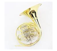 Corno Francese per Principianti Strumenti In Ottone Di Fascia Alta Tono Fa/Sib Doppio Corno Francese A 4 Tasti Doppio Corno Francese Staccabile