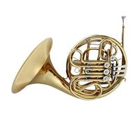 Corno Francese per Principianti Strumento Per Corno Francese In Ottone Laccato Oro, Dal Si Bemolle Al Fa, Per Principianti, Tipo Corno Francese Monopezzo