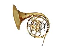 Corno francese portatile Corno francese in Si bemolle quattro tasti singola