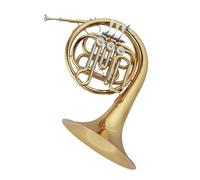 Corno francese portatile Corno francese in si bemolle strumento in ottone