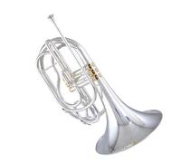 Corno Francese Professionale Copri Pistoni Placcati In Argento Placcato Oro Tono Sib Corno Francese In Marcia