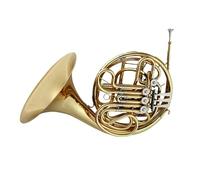 Corno Francese Professionale Corno Francese In Ottone Laccato Oro, Si Bemolle In Fa Doppio, Corno Francese Per Principianti Che Suona Uno Strumento In Ottone