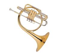 Corno Francese Professionale Ottone Laccato Oro 3 Cupronichel Pistone Valvola Marcia Corno Francese Tono Sib Corno Francese Con Accessori
