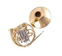 Corno Francese Strumento In Ottone Per Esercitazioni Professionali In Si Bemolle O Fa A 4 Tasti(4)