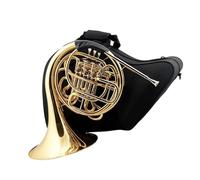corno francese strumento musicale Bellissimo Strumento Musicale In Ottone Con Corno Francese Doppio 4 Tasti Fa/Sib Con Custodia