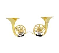Corno Francese Strumento Musicale Corno Francese In Sib Corpo In Ottone 4 Chiavi Con Custodia Strumenti Professionali Si Bemolle Dorato Split