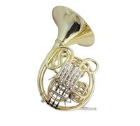 corno francese strumento musicale Fa/Sib Doppio Corno Francese Strumenti Musicali 4 Valvole Divise Con Custodia Bocchino Laccato Oro