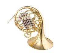 Corno Francese Strumento Musicale Strumento A Corno F Quattro Tasti Singolo Doppio Fila Esame Professionale Banda Esibizione(B)