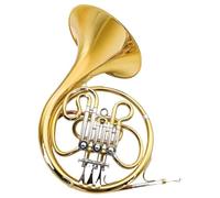 Corno Francese Strumento Musicale Strumento A Corno Si Bemolle Tre Tasti Quattro Tasti Fila Singola Principiante Professionale Esecuzione Esame Banda(A)
