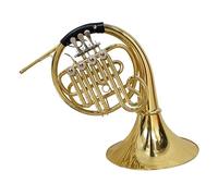 Corno francese Suonare il corno francese a quattro tasti e doppio arco in si bemolle