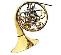 Corno francese Suonare il corno francese in Sib bemolle strumento in ottone