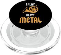 Corno francese, suono heavy metal, divertente PopSockets PopGrip per MagSafe