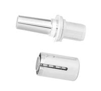 Corno francese Treno del respiro Valvole di riduzione della pressione corrette Parti del correttore della bocca del corno Accessorio per Sostituzione Corno Francese (Color : Silver)