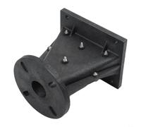 Corno tweeter nero in plastica per sistema di altoparlanti Line Array, conduttore d'onda, accessori di montaggio, driver a compressione, 87 x 109 x 111 mm, attrezzatura audio professionale, per home