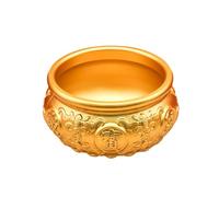 Cornucopia Ottone Fortunate Attract Ricchezza Buona Fortuna Magico Potere Tesoro Ciotole Desktop Piccolo Ornamento Home Decor