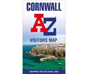 Cornwall A-Z Visitors Map (Map)