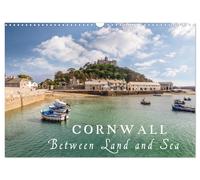 Cornwall - Between Land and Sea (Wall Calendar 2027 DIN A3 landscape), CALVENDO 12 Month Wall Calendar: Discover the fascinating coastlines, the rough beauty and the purity of Cornwall.