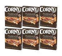 Corny Nussvoll Dreierlei Noce E Caramello Barretta 96g 6er Pack