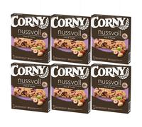Corny Nussvoll Noce E Uva Singolarmente Imballo Barretta 96g 6er Pacchetto