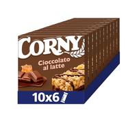 Corny Original 60 Barrette Cereali Cioccolato al Latte, 10x6x25g