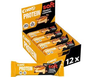 Corny Soft Barretta Proteica Arachidi e Caramello Senza Zucchero 12x45g