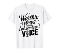 Coro Cantante Vangelo Chiesa Culto Religioso Gesù Cristo Maglietta