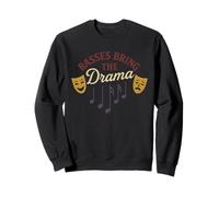 Coro Divertente Chaotic Music Student off Key Ensemble vocale Felpa