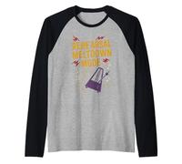 Coro Divertente Chaotic Music Student off Key Ensemble vocale Maglia con Maniche Raglan