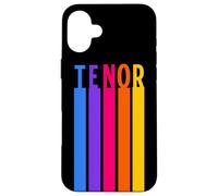 Coro musica tenore voce voce canto cantante coro cantante coro Custodia per iPhone 16 Plus