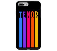Coro musica tenore voce voce canto cantante coro cantante coro Custodia per iPhone 7 Plus/8 Plus